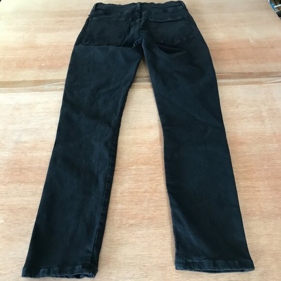 Agolde Filter Free Skinny Jeans Women 26 Black High Rise Stretch Preppy 17269 - Picture 2 of 15